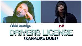 KARAOKE DUET drivers license  Olivia Rodrigo [upl. by Lletnohs]