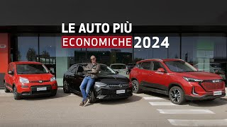 Le auto più economiche del 2024 🚘  Concessionaria Baccanelli [upl. by Etnoj]