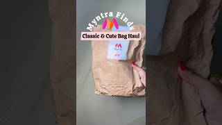 Myntra Classic bag haul  HampM bag sling bag myntrahaul unboxing shorts [upl. by Beverlee828]