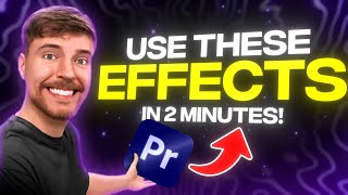 5 EASY Effects to Level Up Your Videos Premiere Pro Tutorial [upl. by Adnovay466]