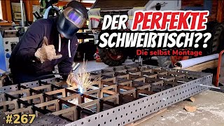 LUXUS für die Werkstatt Lochschweißtisch mit 900 Punkten 😳  Die Selbstmontage  vlog 267 [upl. by Novehs463]