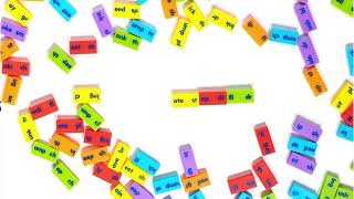 Phonics amp Word Building Dominoes – Blends amp Digraphs [upl. by Anielram]