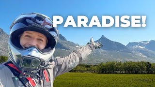 Motorcycle PARADISE  Solo motorcycle camping trip along the coast of Norway S5E11 [upl. by Spiegleman]