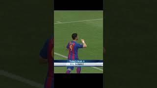 Suárezs Perfect Finish After Incredible Passes ⚽  PES 2017 [upl. by Survance]