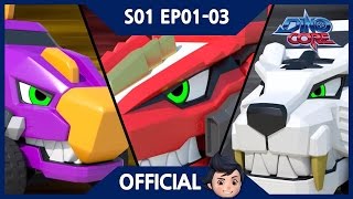 Official DinoCore  Series  Dinosaur Robot Animation  Season 1 Episode 13 [upl. by Dominique]