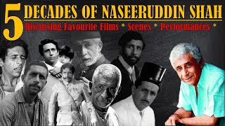 A Conversation with Naseeruddin Shah  Discussing Our Favourite Films Scenes and Performances [upl. by Trilley]