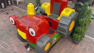 Tractor Tom kiddie ride outside view [upl. by Yeruoc]