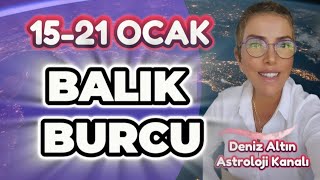 15 OCAK HAFTASI BALIK BURCU YORUMLARI [upl. by Pail]