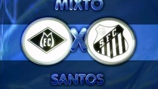 Chamada GloboTVCA Mixto X Santos Copa do Brasil 2014 [upl. by Dott]