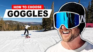 How To Choose the Best Snowboard Goggles [upl. by Pebrook]