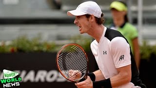 Italian Open Andy Murray beats David Goffin [upl. by Nnaesor]