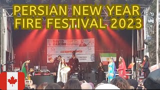 🇨🇦 Persian New Year Fire Festival 2023 Nowruz  West Vancouver BC Canada [upl. by Nej601]