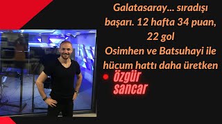 Galatasaray sıradışı başarı 12 hafta 34 puan 22 gol [upl. by Godric]