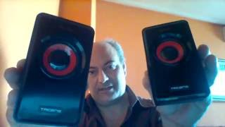 ALTAVOCES TACENS MARS GAMING MS1 PRUEBA DE SONIDO [upl. by Linsk596]