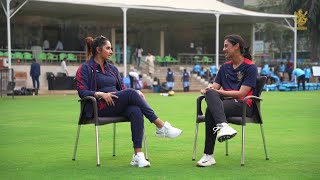 The Smriti Mandhana Sania Mirza Interview  RCB Bold Diaries [upl. by Eob]