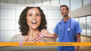 ARM amp HAMMER™ Simply Saline™ Nasal Mists  Featuring Dr Travis Stork [upl. by Aicirt]