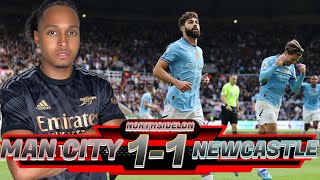 🚨MAN CITY 11 NEWCASTLE  UNDERWHELMING PERFORMANCE TOO PREDICTABLE💥 [upl. by Eyot]