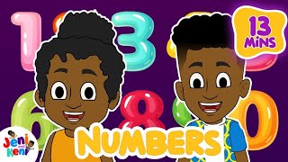 Numbers Song 120  Baby Shark Old MadDonald Nursery Rhymes Kids Songs [upl. by Alliuqat]