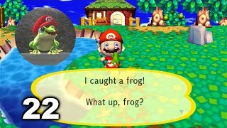 Mario Plays ACCF 22 Animal Crossing City Folk [upl. by Rehpotsirc]