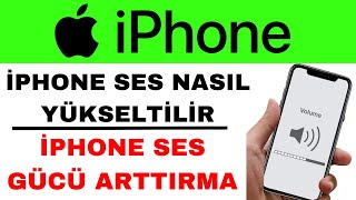 iPhone Ses Yükseltme  iPhone Ses Gücü Arttırma [upl. by Ennovahc446]