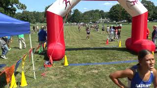 Moravian Academy Lions Invitational CC Meet 2024 Girls Middle School [upl. by Alenson]