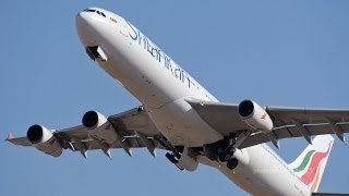 SriLankan Airlines Airbus A340313 4RADG  Takeoff [upl. by Atterehs]