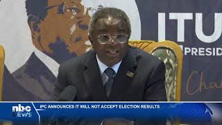 NAMIBIAVOTES2024  IPCs presidential candidate rejects election results  nbc [upl. by Etra]