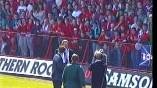 Rare footage of final day at Ayresome Park  Middlesbrough FC v Luton Town FC 1995 Part 1 [upl. by Ahcmis]