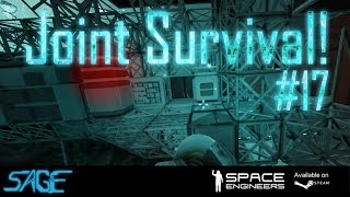 Space Engineers Joint Survival 17 Robo Arms amp quotCaveSayquot [upl. by Lleznod]