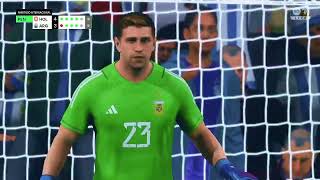 PÊNALTIS ARGENTINA X HOLANDA FC 24 XBOX ONE SERIES [upl. by Finlay350]