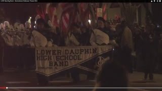 LDHS Marching Band  Hummelstown Halloween Parade 2014 [upl. by Mira461]