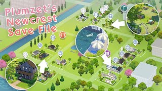 Get a peek on my Newcrest Save File 💛🌳  1K SUBS CELEBRATION [upl. by Lewak]