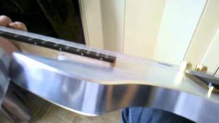 guitare sur mesure en aluminium usinage cnc [upl. by Irok583]