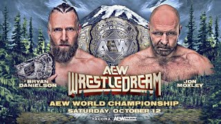 FULL MATCH  Bryan Danielson vs Jon Moxley – AEW Championship Match AEW WrestleDream 2024 [upl. by Adiraf610]