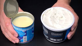 Whip condensed milk with mascarpone And make this delicious dessert in 5 minutes [upl. by Munroe]