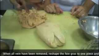 How to devein Foie Gras  How to clean Foie gras  How to prepare Foie Gras  Foie Gras Recipes [upl. by Eniarol]