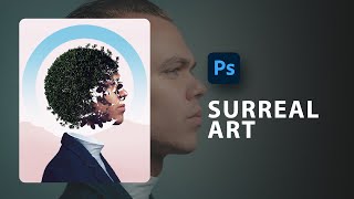 How to create Surreal Art in Adobe Photoshop beginners [upl. by Jacklyn133]