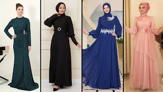 ModaNisa Tesettür Abiye Elbise Modelleri  2024 Trend Hijab Evening Dresses  Abendkleid  Dress [upl. by Notslar]