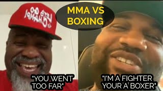 Rampage Jackson amp Shannon Briggs trash talk each other for 18 minutes straight Hilarious [upl. by Esten913]