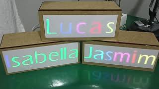 DIY RGB light box with Neopixels and Arduino [upl. by Hedy]