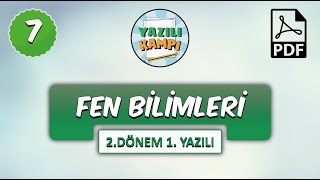 7Sınıf Fen Bilimleri  2Dönem 1Yazılıya Hazırlık [upl. by Syst852]