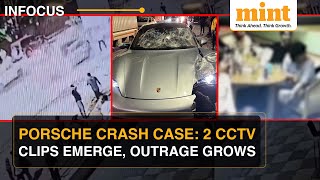 Pune Porsche Accident Prominent Builders Son Given Bail In 15 Hours  CCTV Of Drinking amp Speeding [upl. by Lovich]