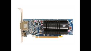 Sapphire HD 6450 Flex LP 1GB AMD Radeon Graphics Card Video Review [upl. by Ardnuaet]