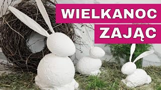 JAK ZROBIÄ† ZAJÄ„CZKA WIELKANOCNEGO Z JAJEK STYROPIANOWYCH  KROK PO KROKU [upl. by Samara461]