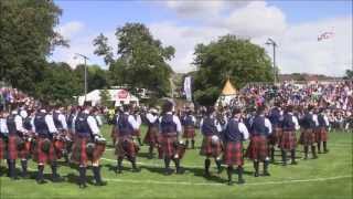 78th Fraser Highlanders  Canada Pipe Band  quotThe Worldsquot 2013 [upl. by Adnarahs]