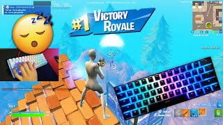 1 HOUR Fortnite Smooth amp Chill😴Keyboard ASMR Sounds 240FPS Gameplay [upl. by Vida]