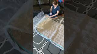 UNBOXING of rolled up 6quot MATTRESS [upl. by Losiram]