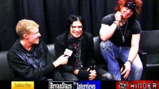 Hinder Interview Austin Winkler amp Cody Hanson 2009 [upl. by Thorbert]