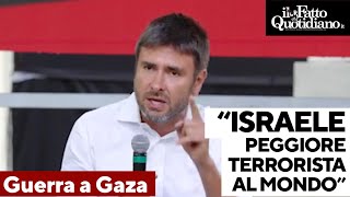 Di Battista quotI peggiori terroristi al mondo sono gli israeliani media italiani corrottiquot [upl. by Hgieleak]