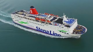 Stena Europe Fishguard to Rosslare ferry [upl. by Annairda]